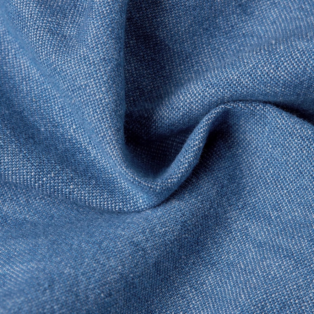 G-Star RAW Millery Denim Shirt Dress L NWT V-Neck Long Sleeve - Picture 7 of 13